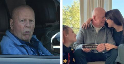 Composite photo of Bruce Willis