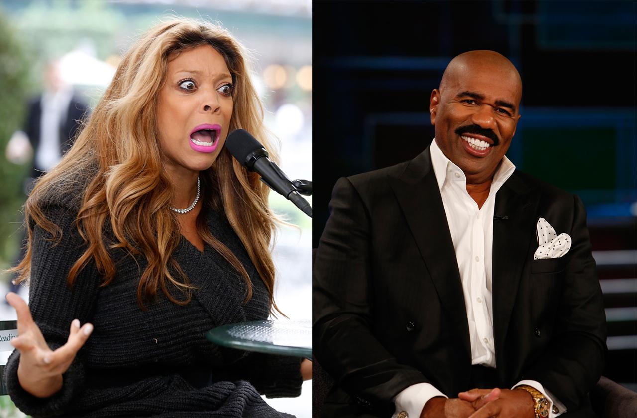 //steve harvey replace wendy williams amid health crisis pp