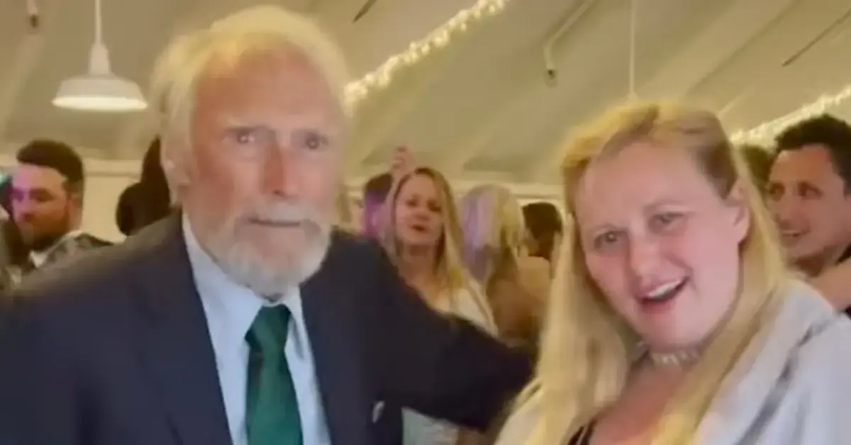 clint eastwood seen at daughters wedding katielovesdisney ig