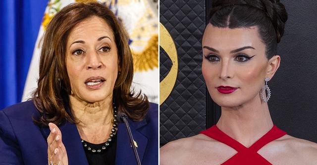 kamala harris trans dylan mulvaney birthday card backlash