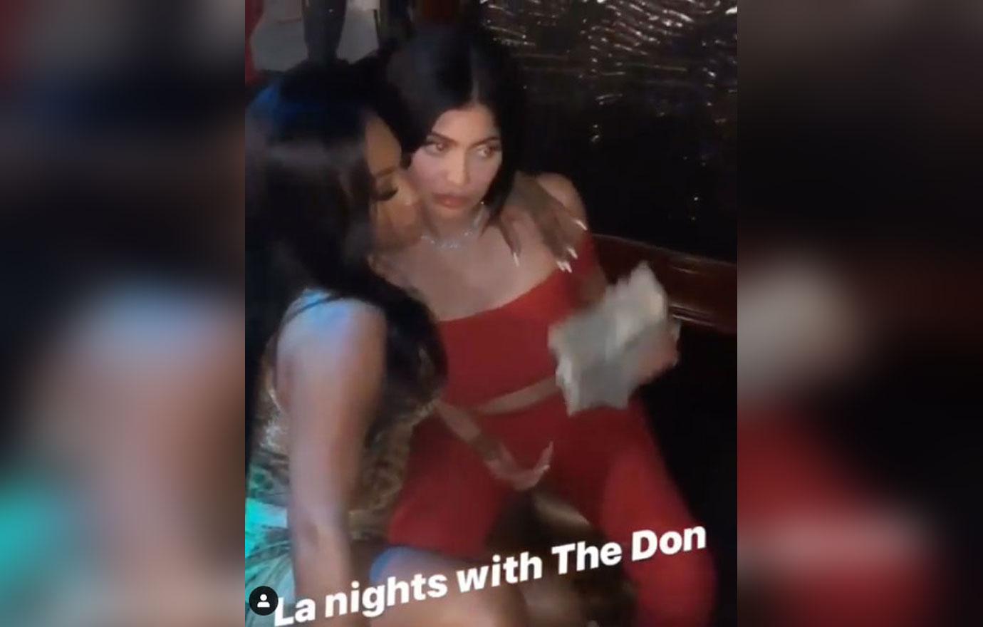 Kylie Jenner's wild strip club visit