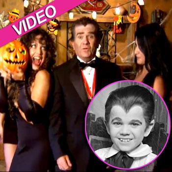 //butch patrick eddie munster video halloween getty