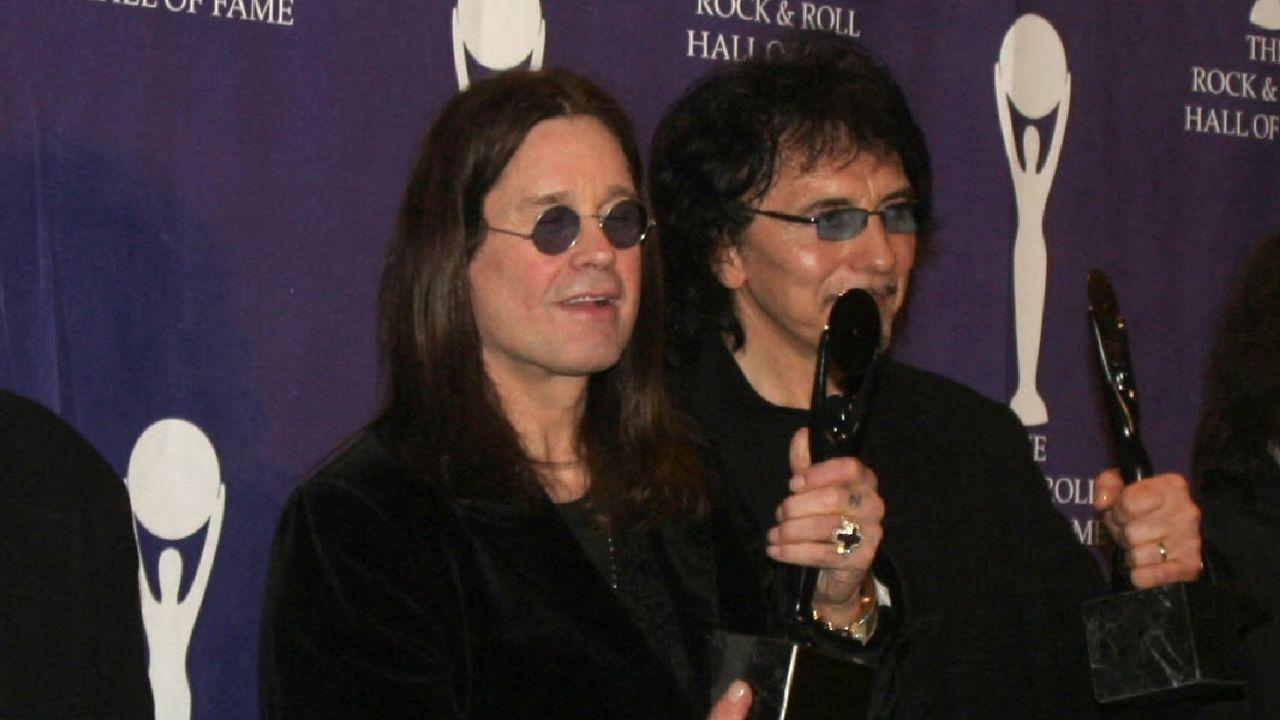Photo of Tony Iommi and Ozzy Osbourne