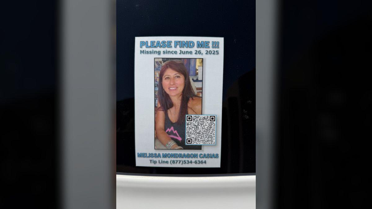 A photo of a missing photo of Melissa Casias