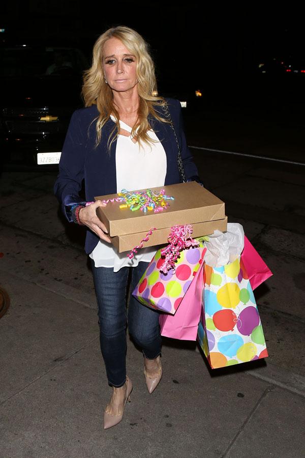 Kim Richards Sad At Kathy Hilton's Birthday Dinner​