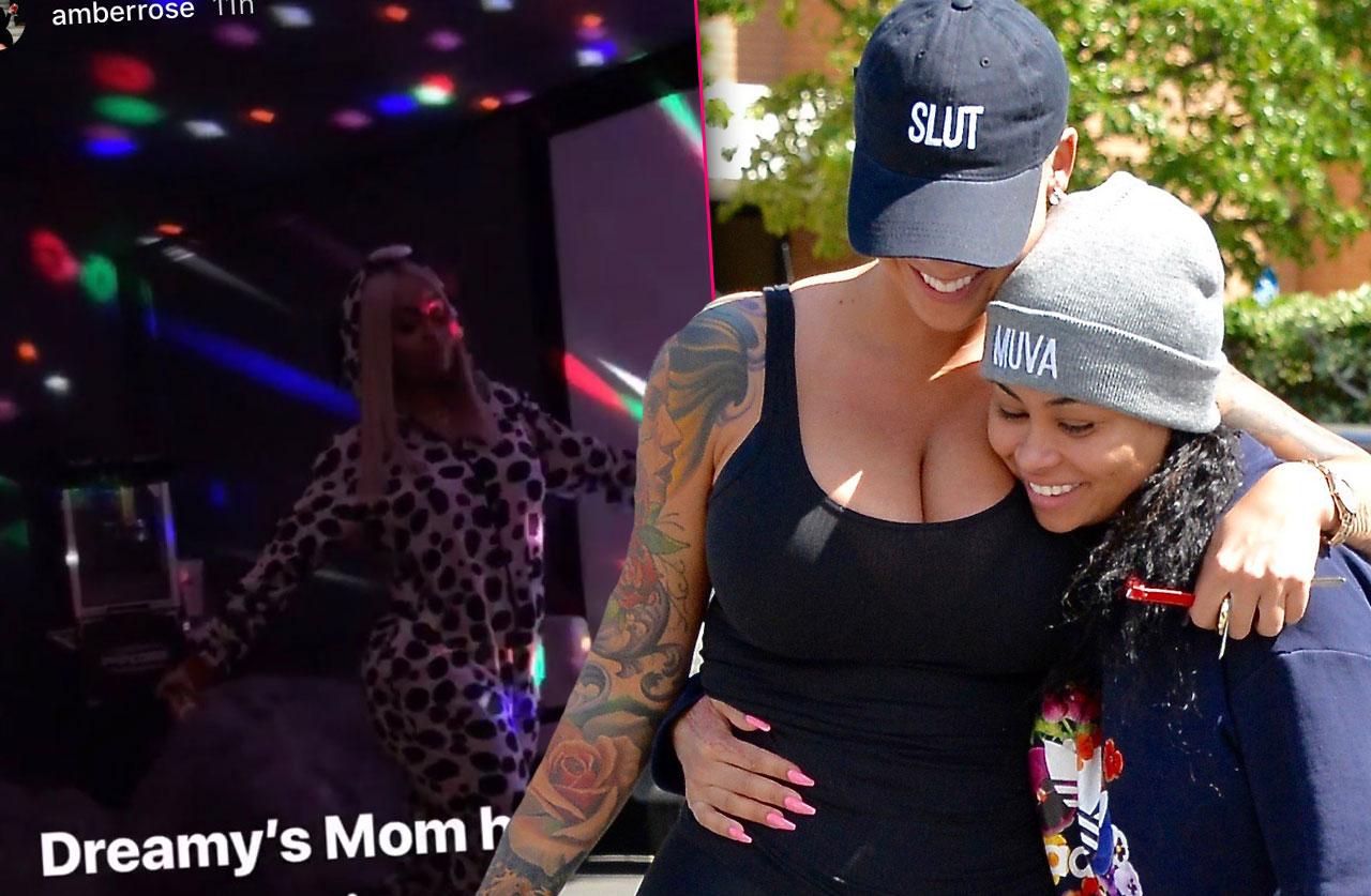 Blac Chyna Has Girls Night With Amber Rose And Dream After Sex Tape Leak