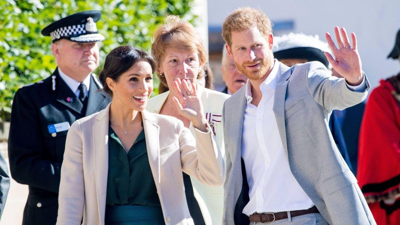 Photo of Prince Harry and Meghan Markle