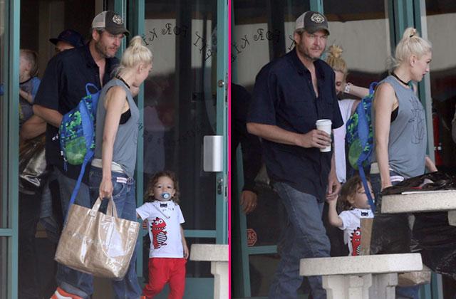 Gwen Stefani Blake Shelton Engaged Rumors Son Apollo