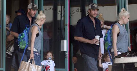 Gwen Stefani Blake Shelton Engaged Rumors Son Apollo