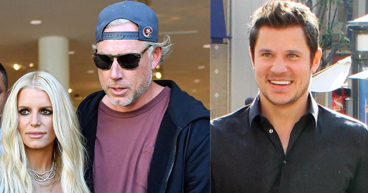 jessica simpson nick lachey marriage tell all threat