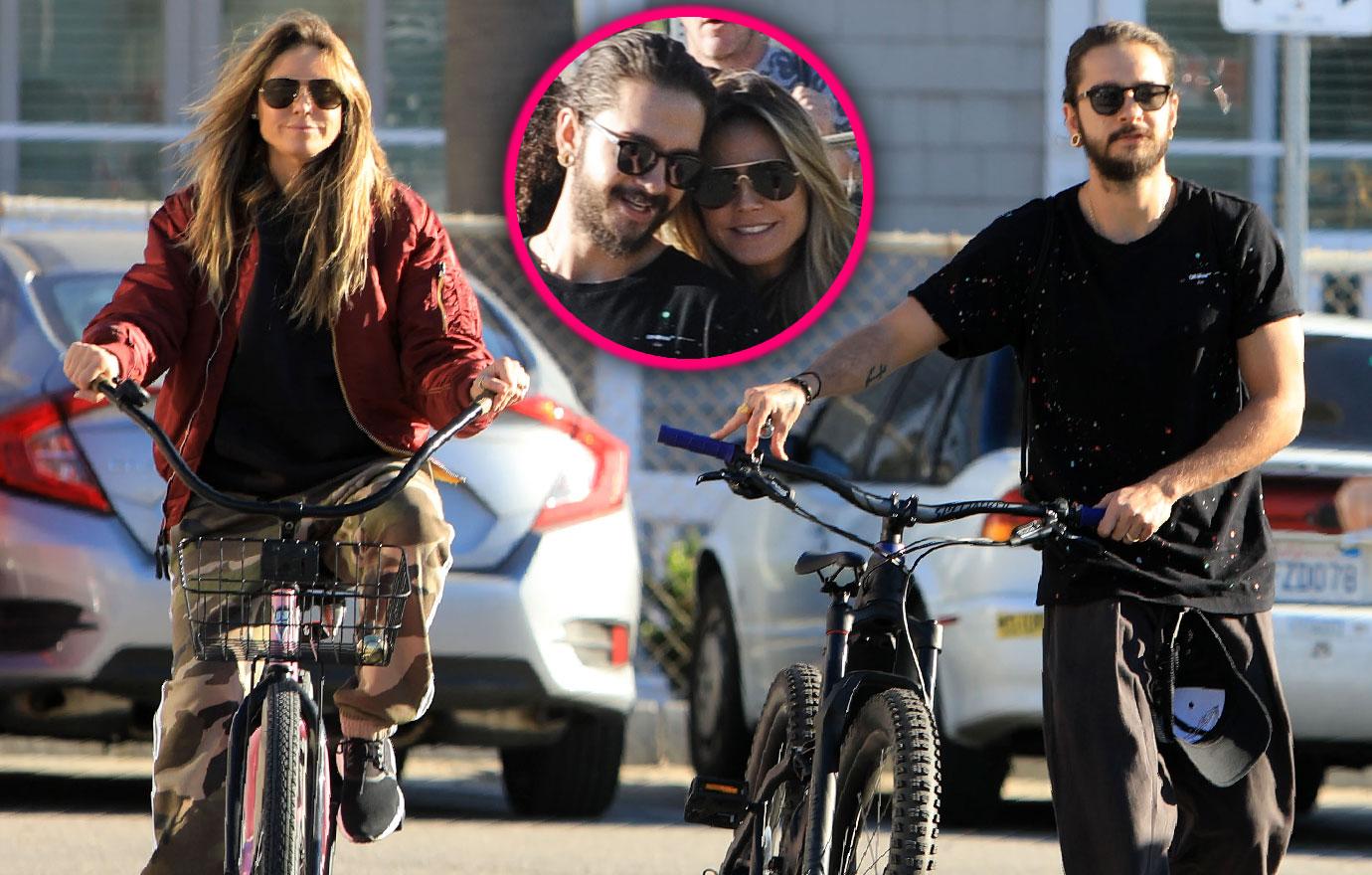 Heidi Klum And Tom Kaulitz Hang Out With Kids After Engagement