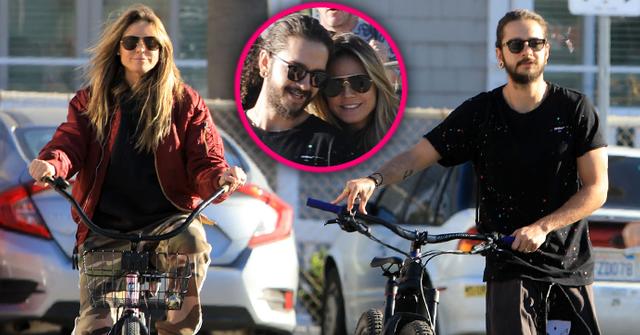 Heidi Klum And Tom Kaulitz Hang Out With Kids After Engagement