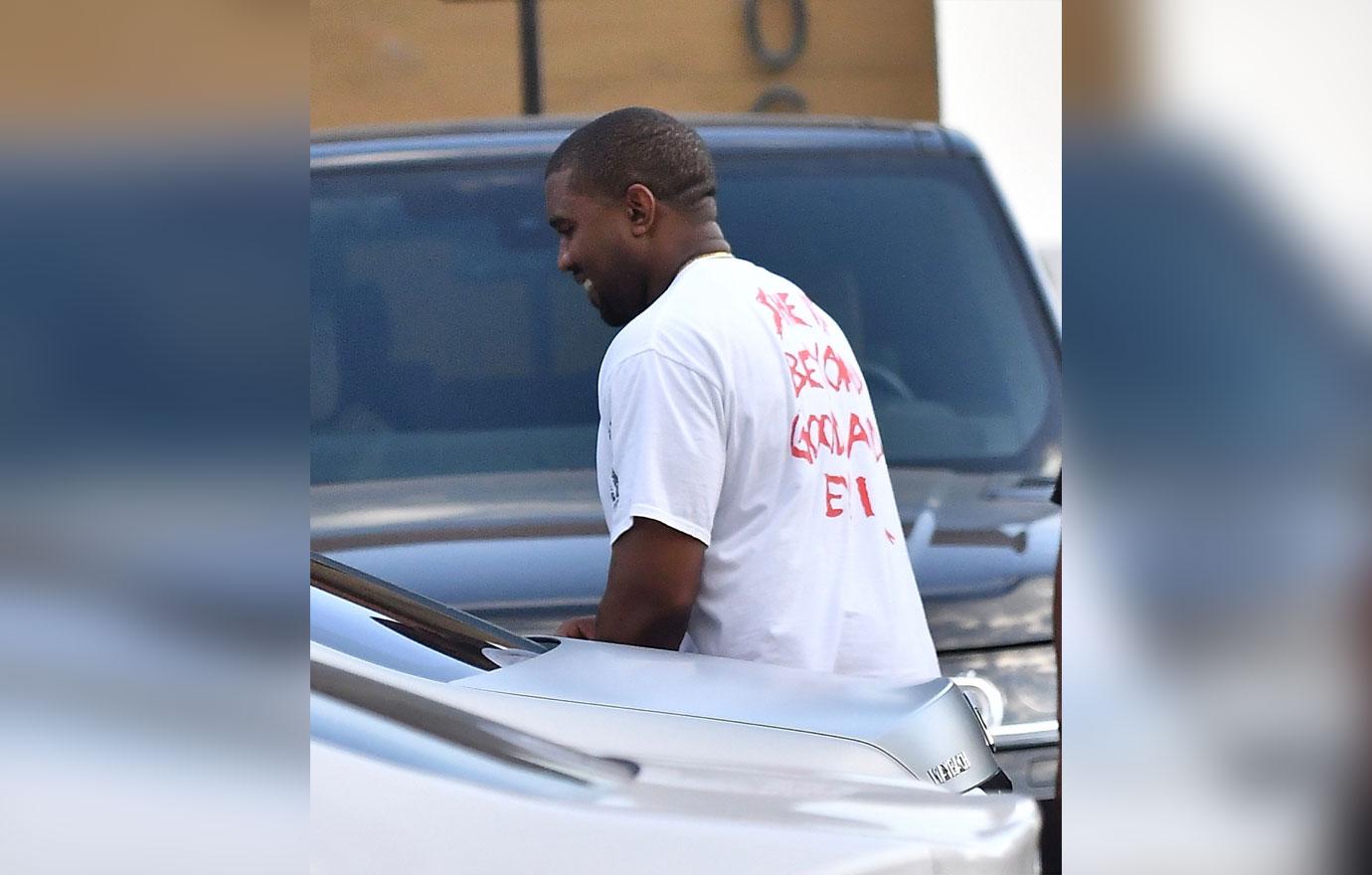 Kanye West Takes Dig At Taylor Swift With T Shirt Slogan