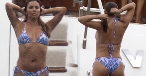 Eva Longoria Flaunts Curvy Body In Revealing Bikini Pics