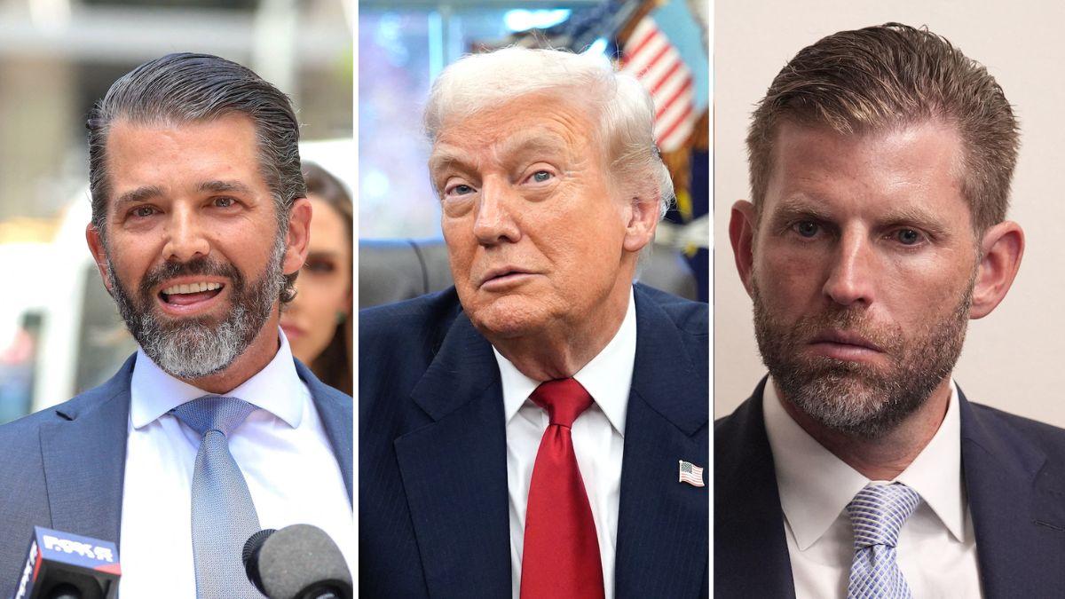 Photo of Donald Trump Jr., Donald Trump, Eric Trump