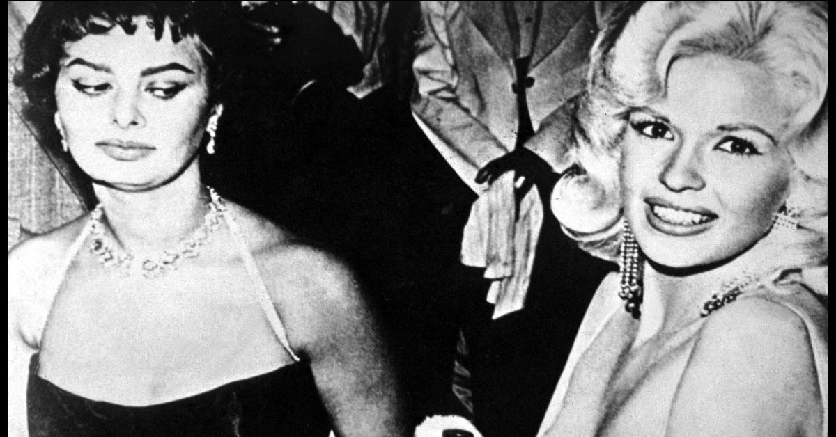 Sophia Loren and Jayne Mansfield.