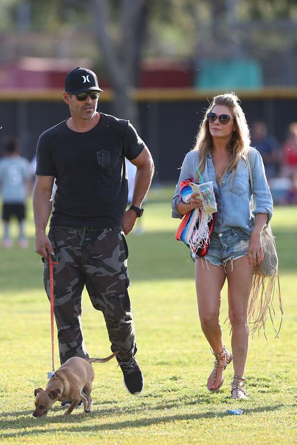 LeAnn Rimes & Eddie Cibrian At Stepson's Soccer Game