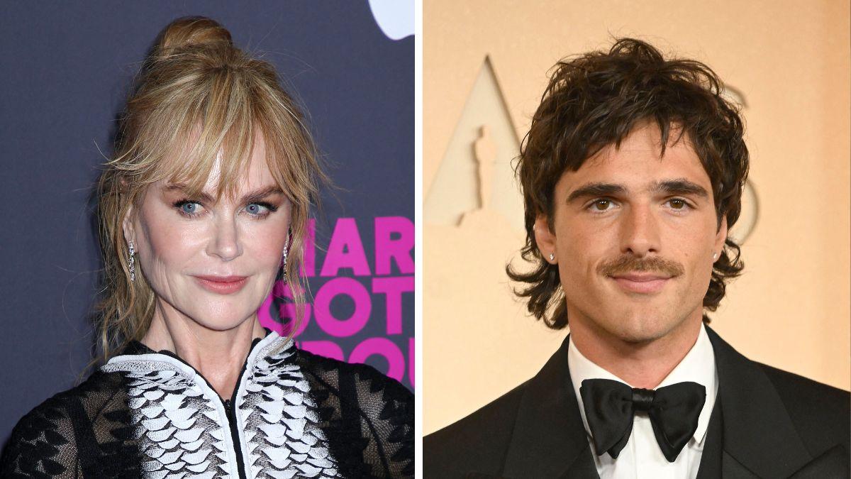 Nicole Kidman and Jacob Elordi were spotted interacting at the Oscars after the actor kissed the actress' hand on camera.