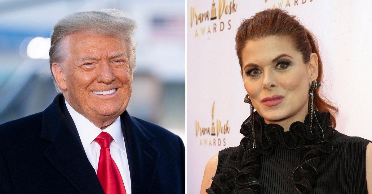 donald trump obsession debra messing crush will and grace star book