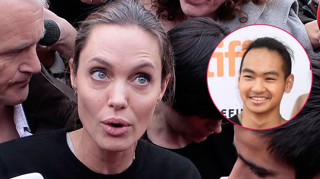 Angelina Jolie Gives Maddox 116 Million