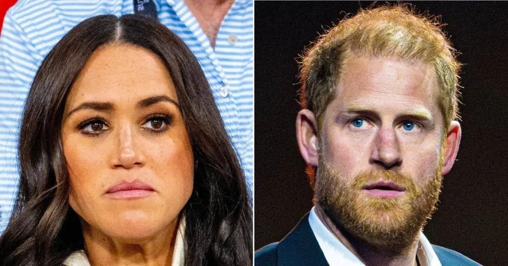 Composite photo of Meghan Markle And Prince Harry