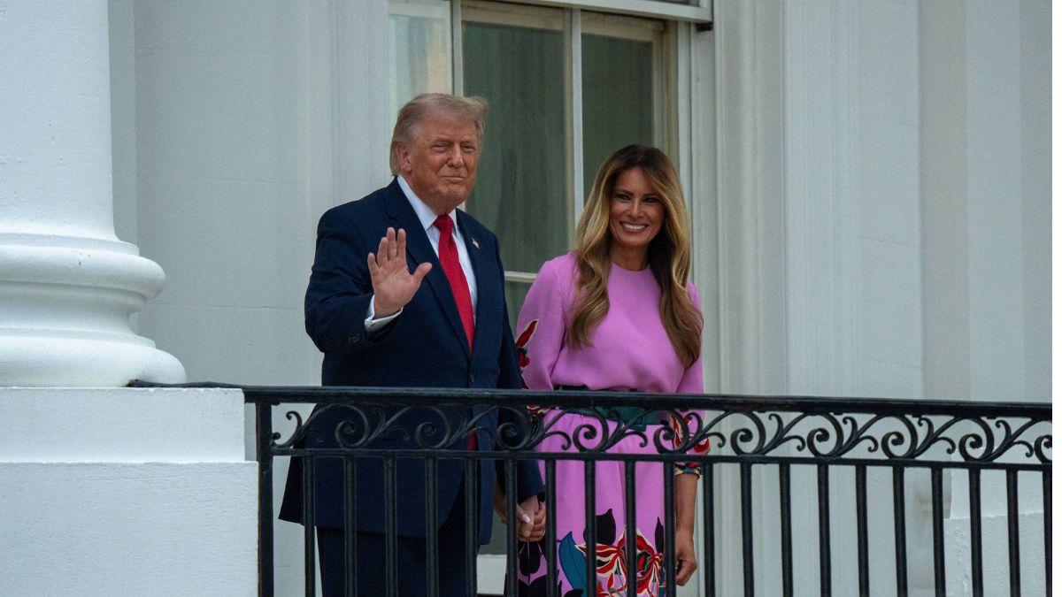 photo of Donald and Melania Trump
