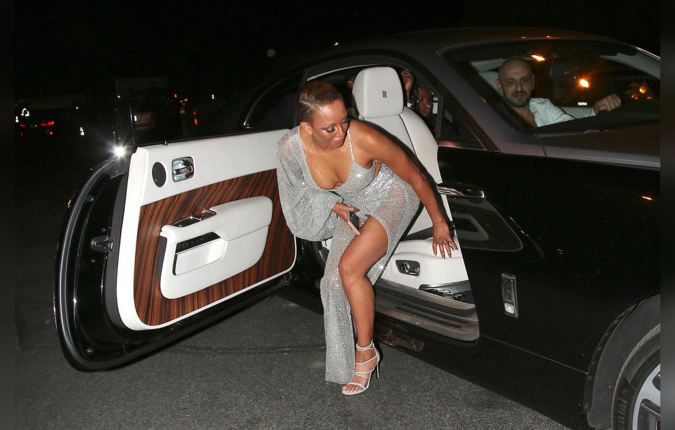 Mel B Wears Sheer Gown Rumors Dating Cop