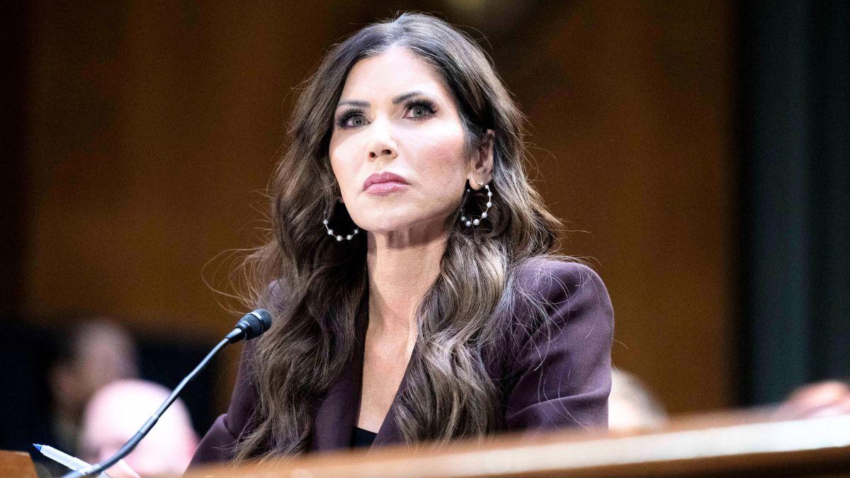 Kristi Noem was let go as Secretary of Homeland Security in March 2026.