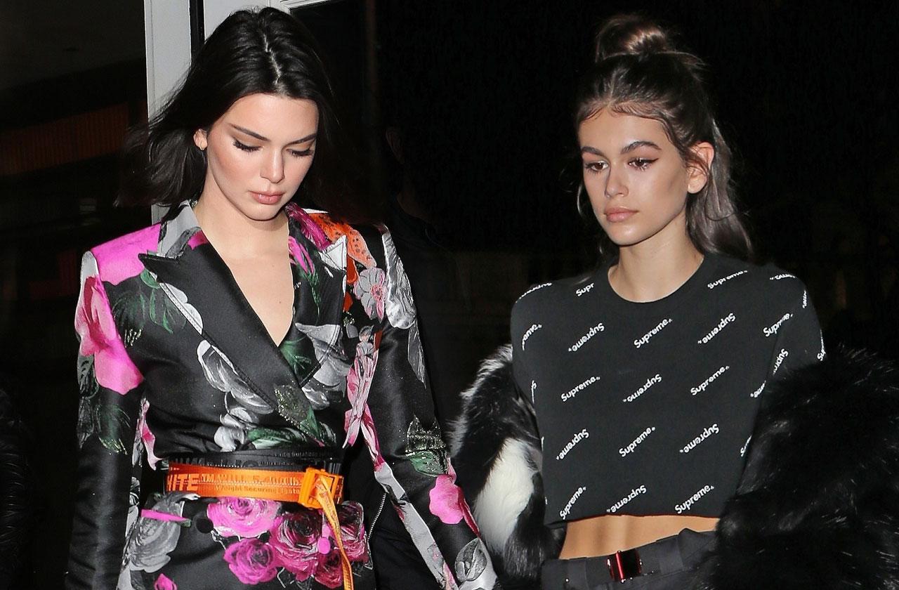 Kaia Gerber BFF Kendall Jenner Drama