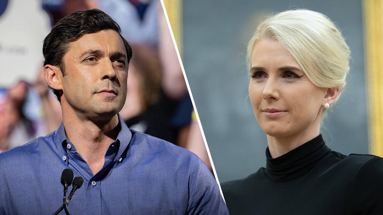 Jon Ossoff stands by his comments about Natalie Harp's relationship with Donald Trump.