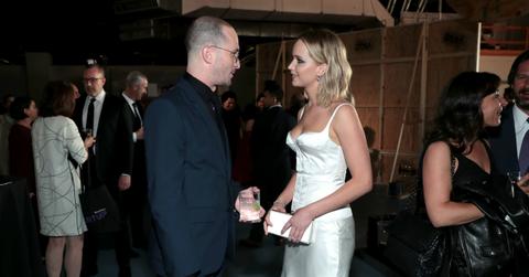 Jennifer Lawrence and Darren Aronofsky