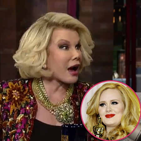 Joan Rivers talks about Adele