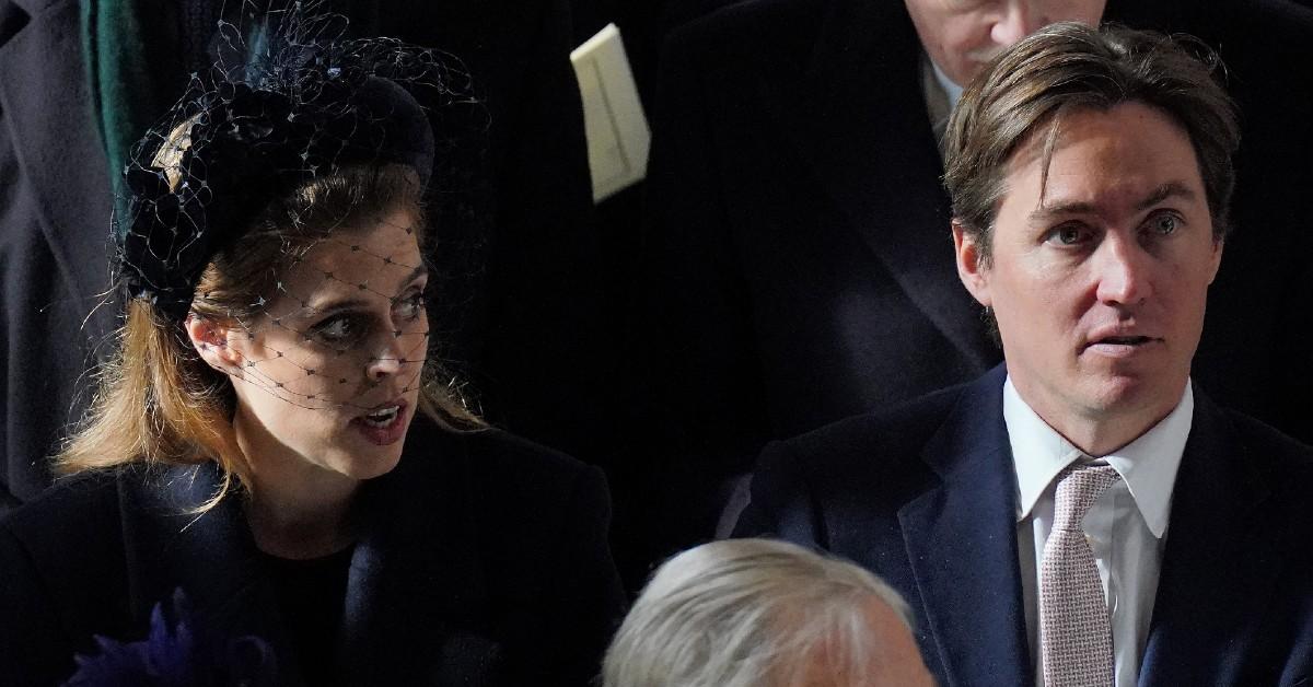 Photo of Princess Beatrice and Edoardo Mapelli Mozzi