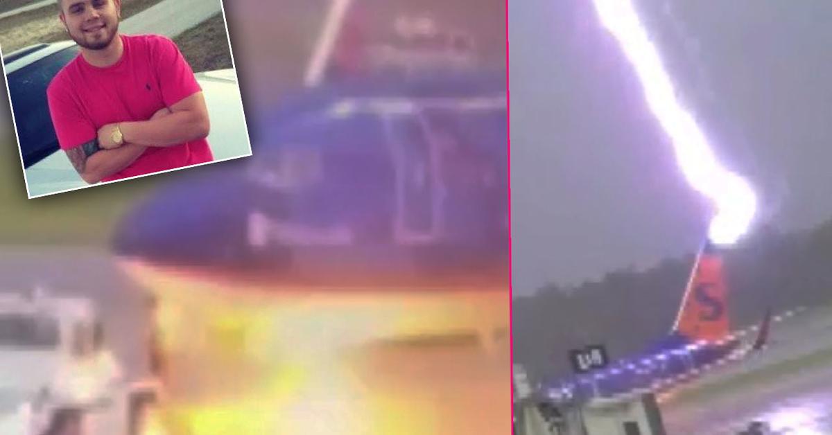 Young Airport Worker Collapses After Being Struck By Lightning