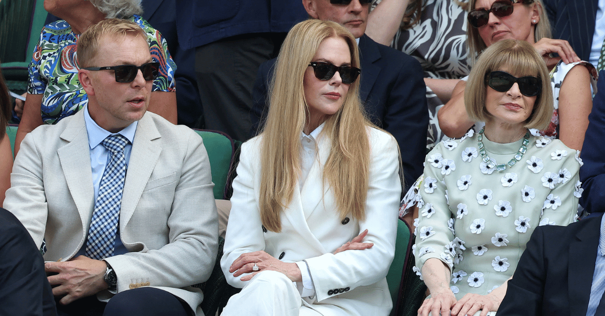 Photo of Chris Hoy, Nicole Kidman and Anna Wintour