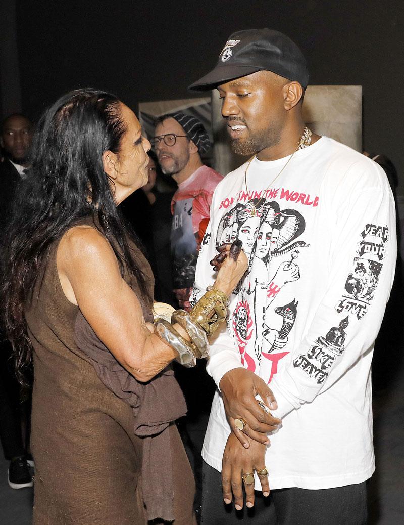 Kanye West Kim Kardashian Divorce Mental Breakdown Art Exhibit LA Pics