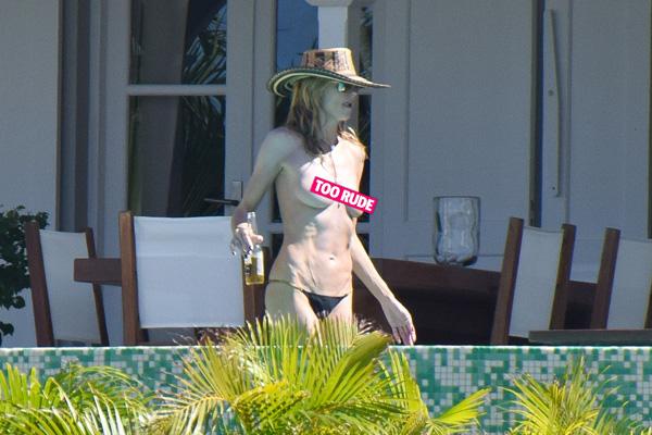 //vito schnabel heidi klum topless st barths