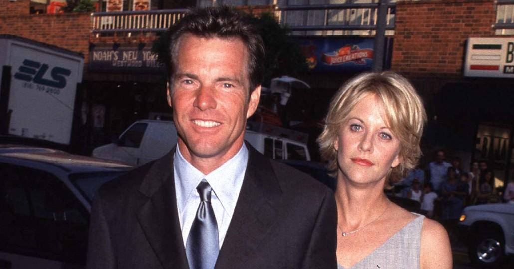 Photo of Dennis Quaid and Meg Ryan. 