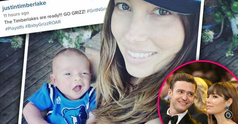 Justin Timberlake Baby Silas Photo