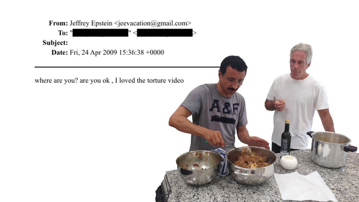 Photo of Sultan Ahmed bin Sulayem, Jeffrey Epstein and email