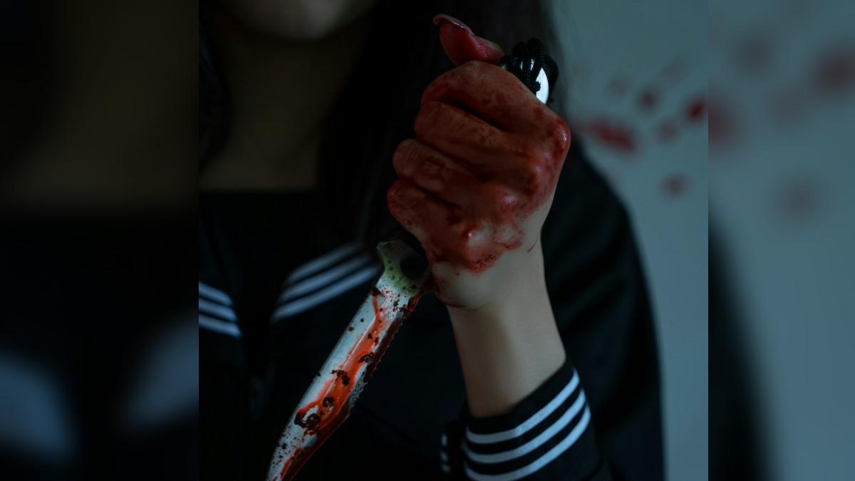 bloody knife