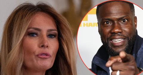 picture of Melania Trump and Kevin Hart