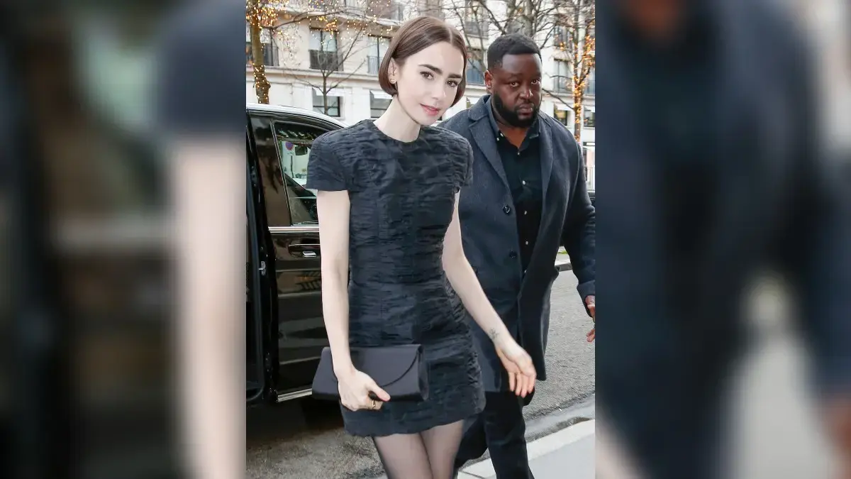 Photo of Lily Collins, Audrey Hepburn