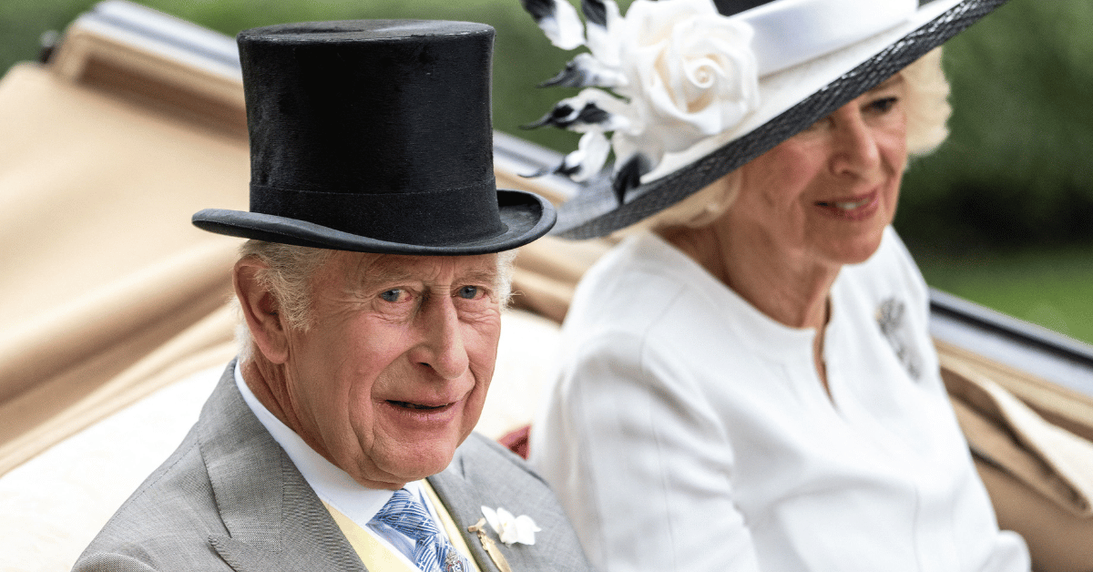 Photo of King Charles and Queen Camilla