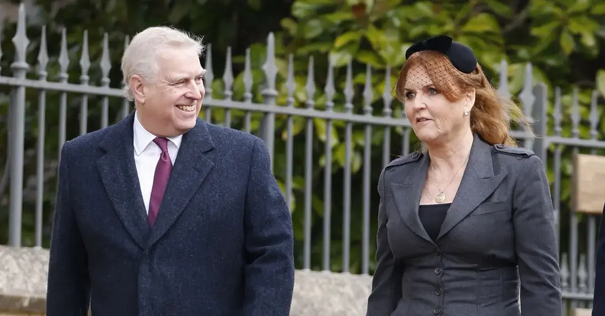 Photo of Andrew Windsor and Sarah Ferguson
