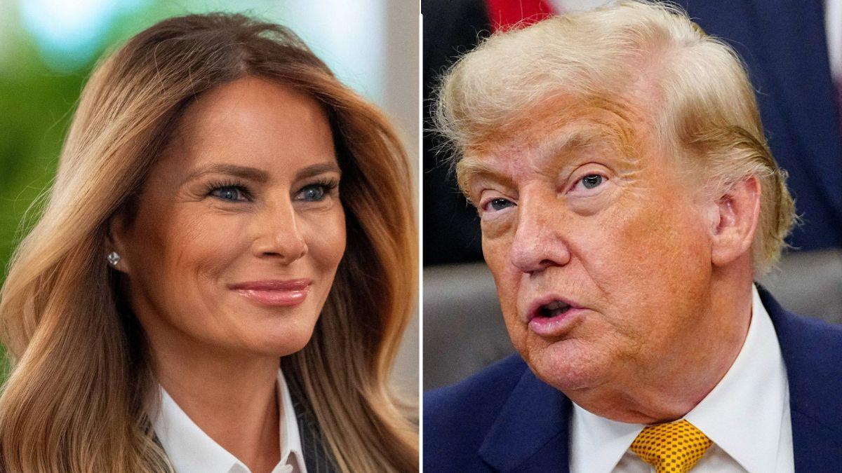 picture of Melania Trump and Donald Trump