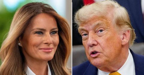 picture of Melania Trump and Donald Trump