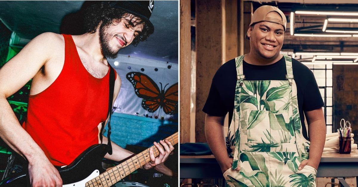 split photo of Arturo Gamboa, Arthur Folasa Ah Loo