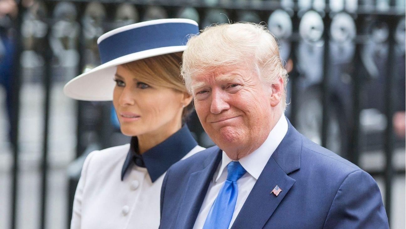 Picture of Melania Trump and Donald Trump