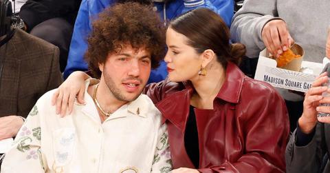 Photo of Benny Blanco and Selena Gomez.